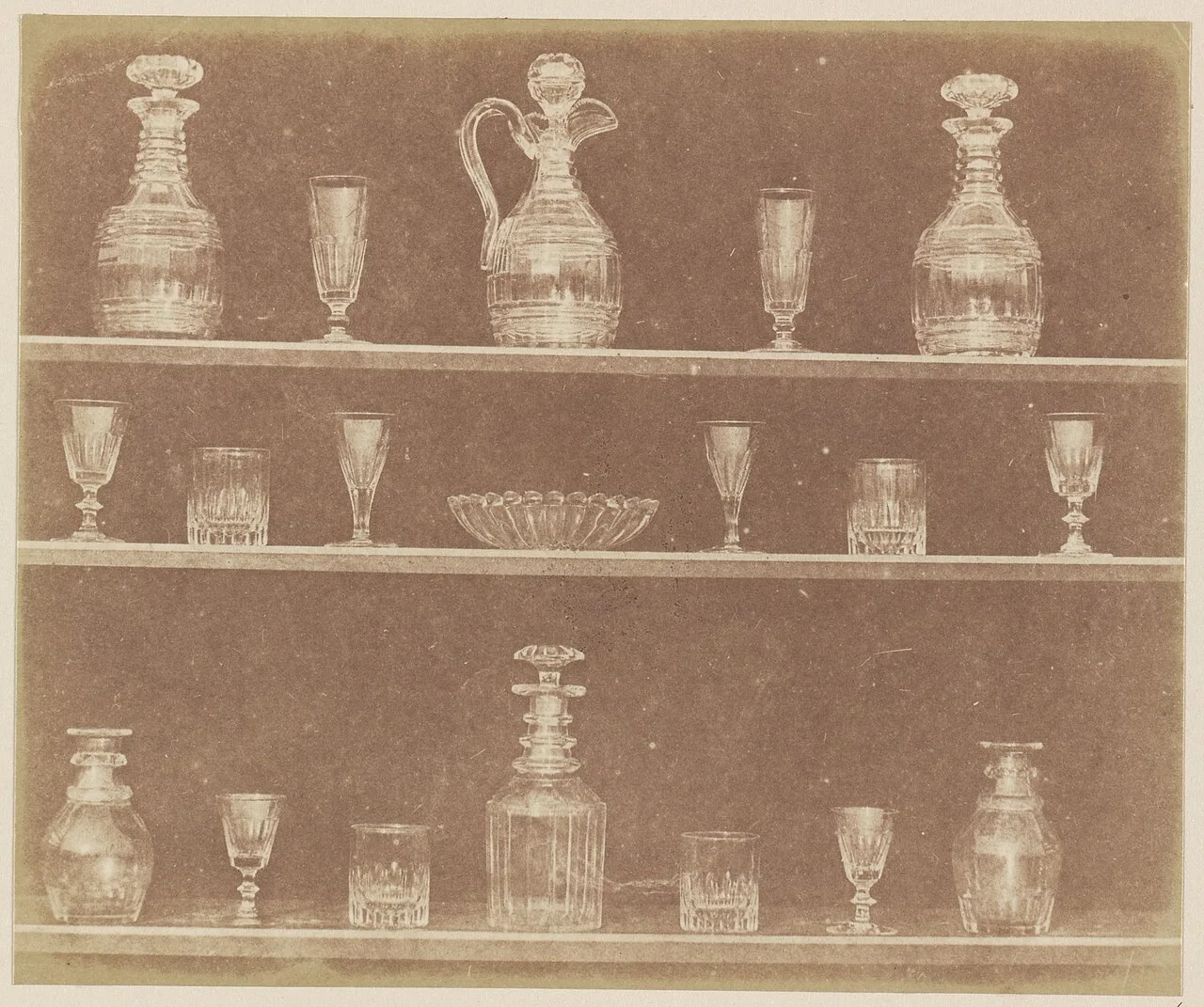 William Henry Fox Talbot 摄,CC0(大都会艺术博物馆)——《自然的铅笔》扉页/图版页,1844