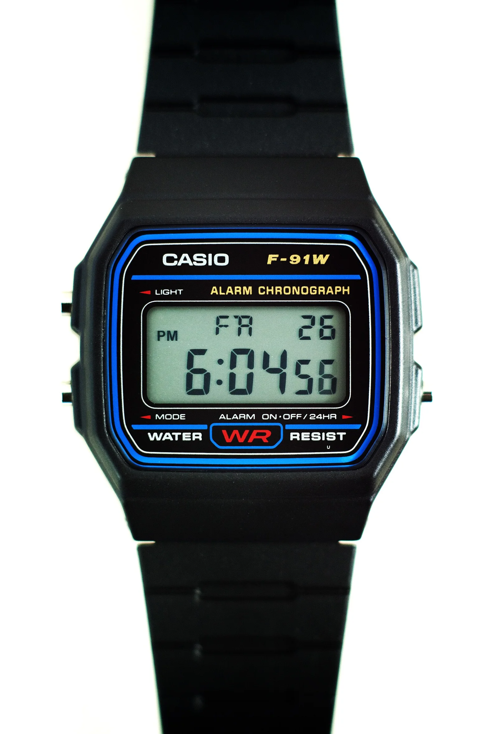 Casio F-91W · 电子表