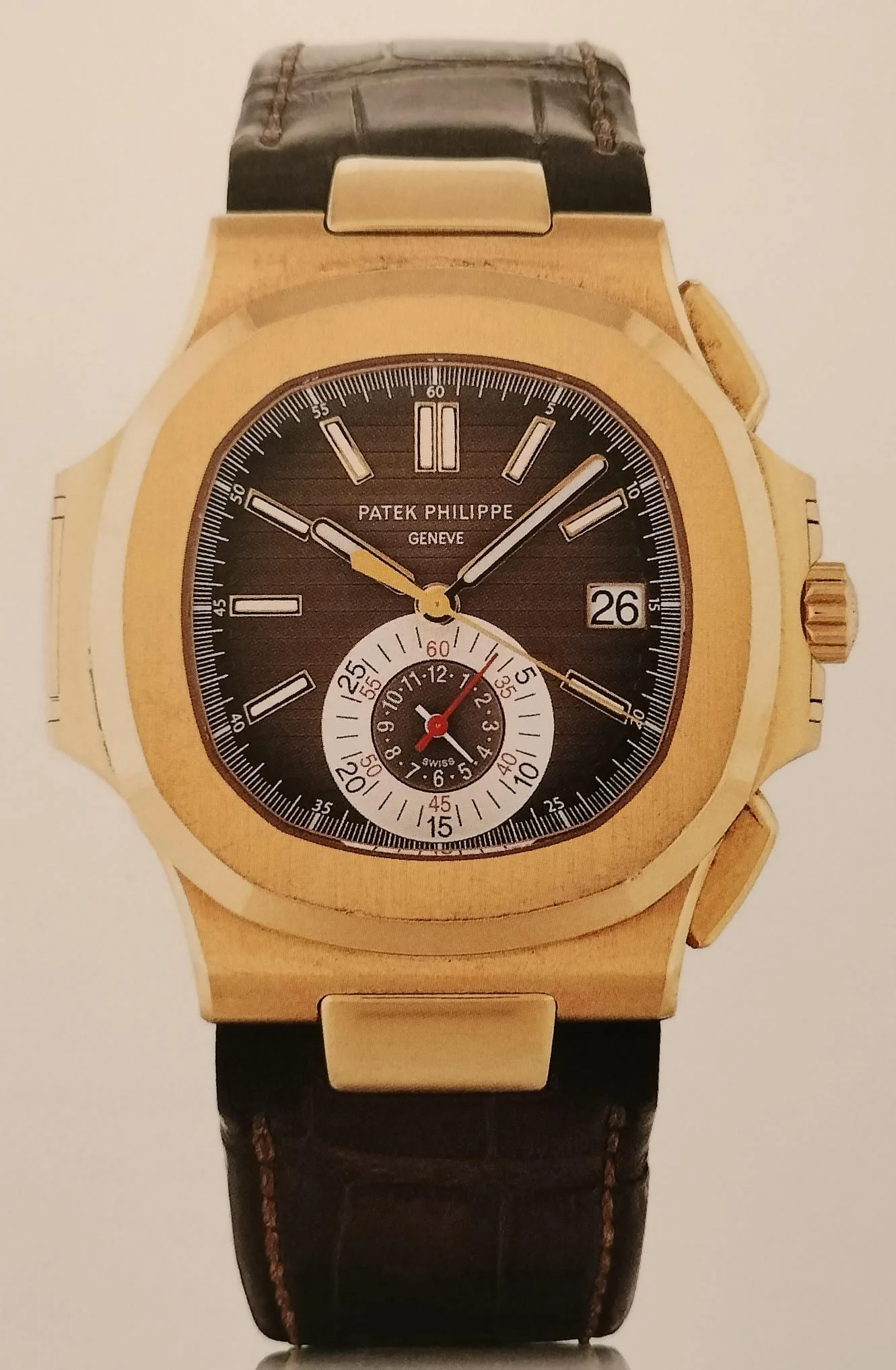 Ref. 5980 飞返计时（2015）——运动壳形+计时复杂功能
