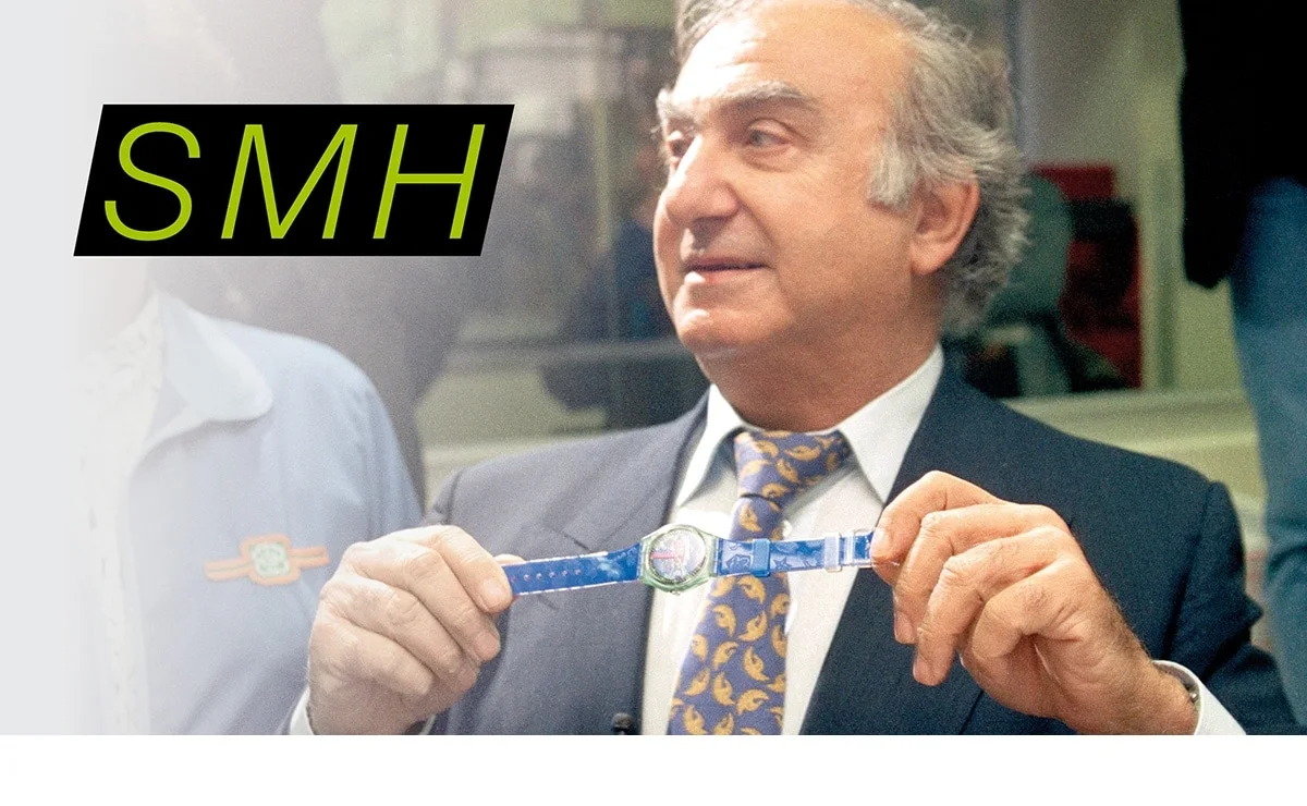 Nicolas G. Hayek 与 Swatch · Swatch Group 官方档案，摄影者未单列