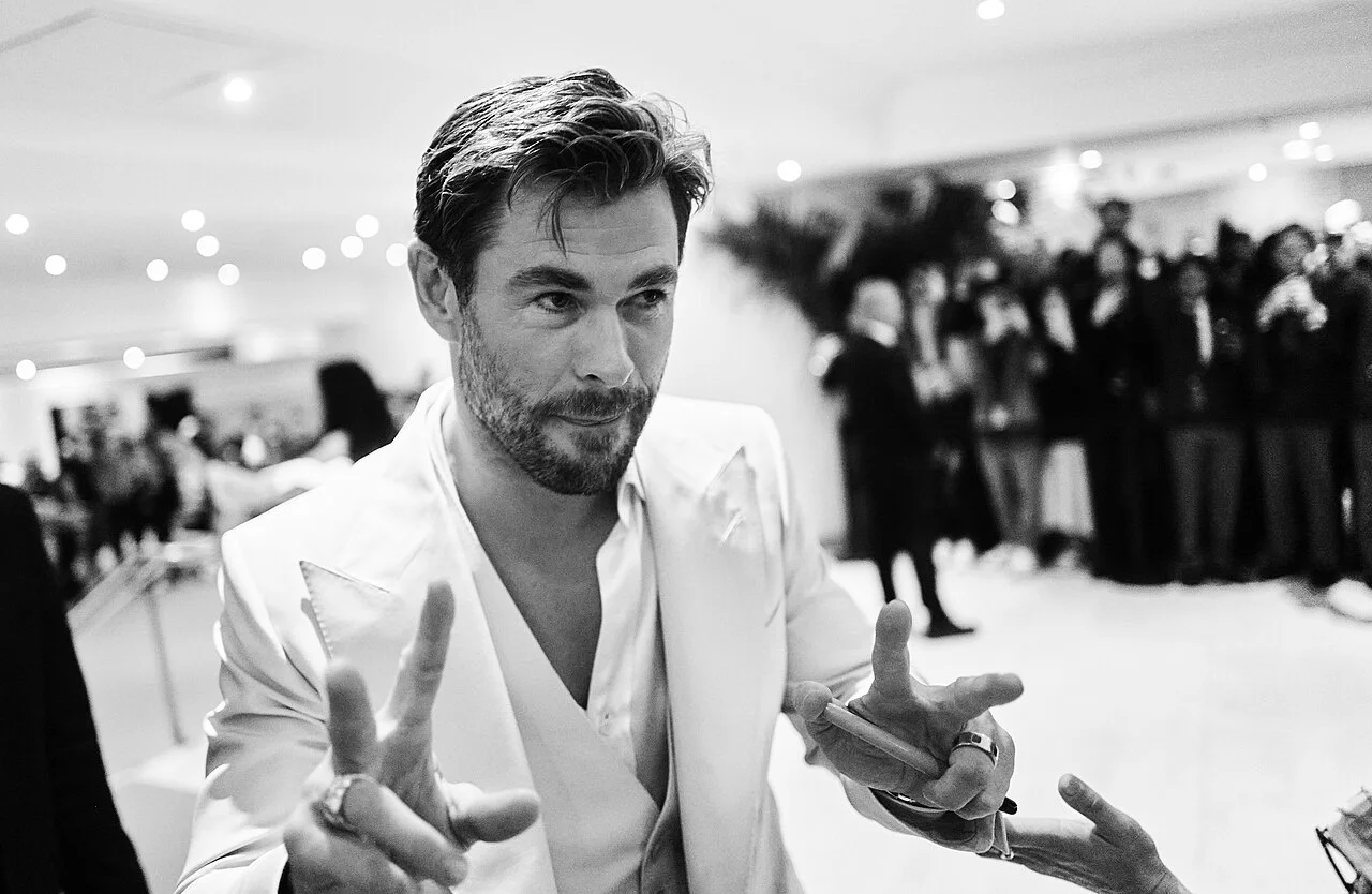 Chris Hemsworth 于 2024 年戛纳电影节 · Frank Sun · CC BY-SA 4.0