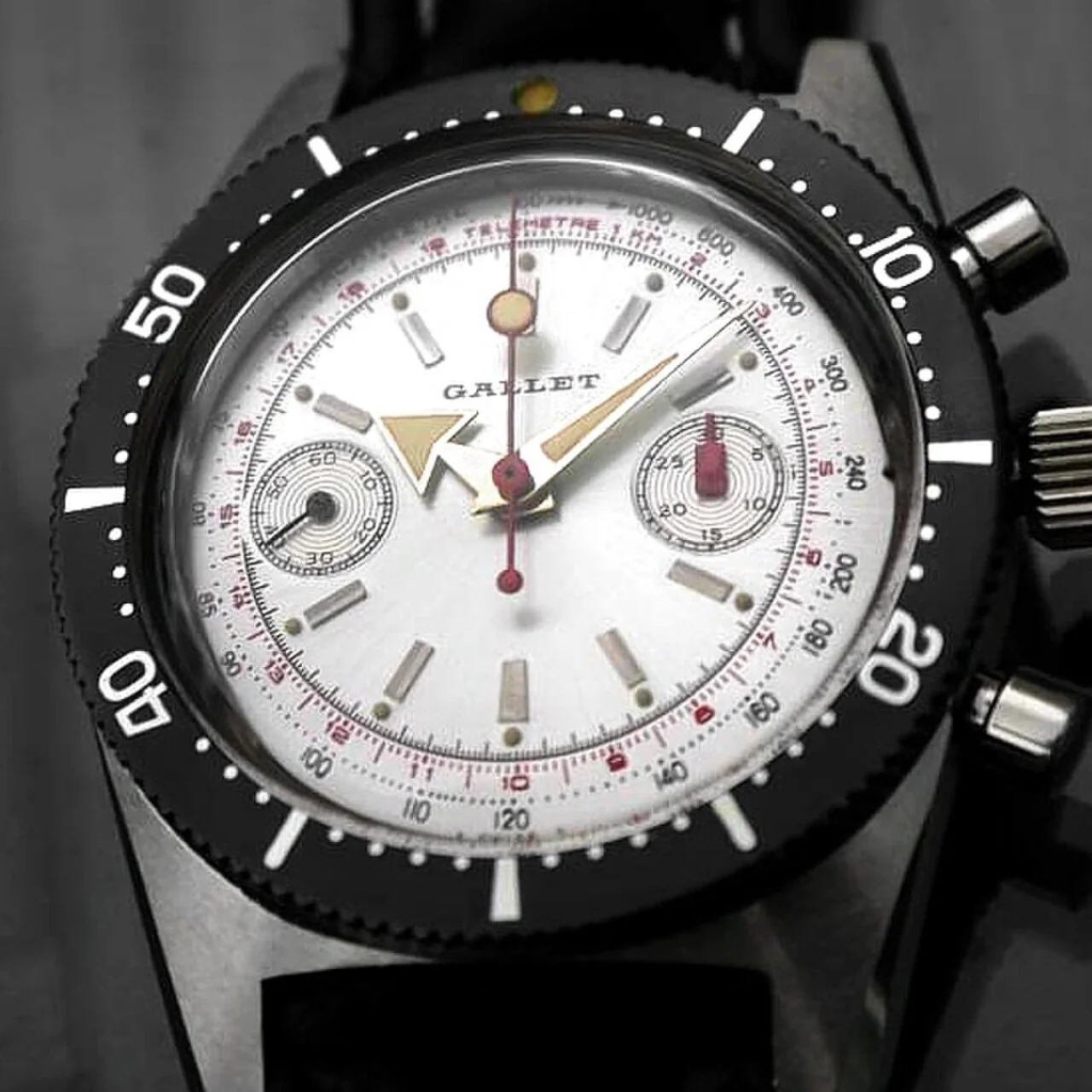 Gallet Multichron Dive（潜水计时）· 注意：藏品照