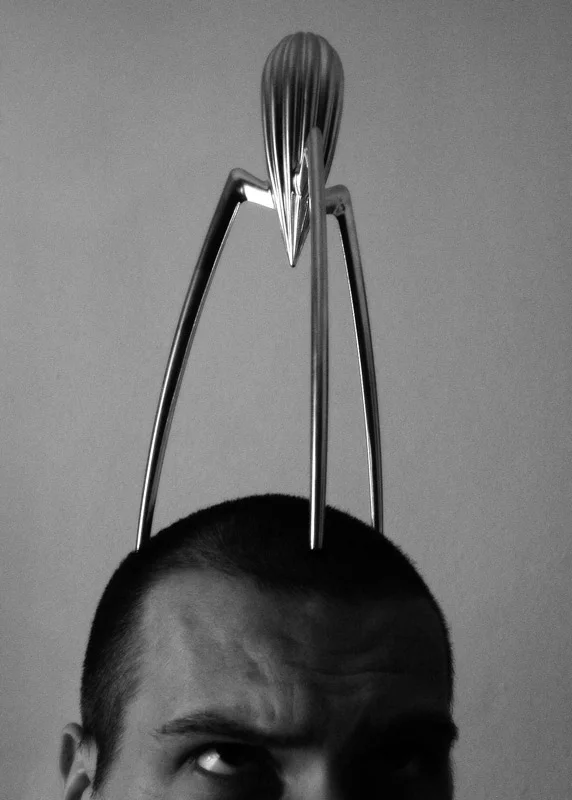 家庭场景中的 Juicy Salif · 摄影 Riccardo Cambiassi（CC BY-SA 2.0）