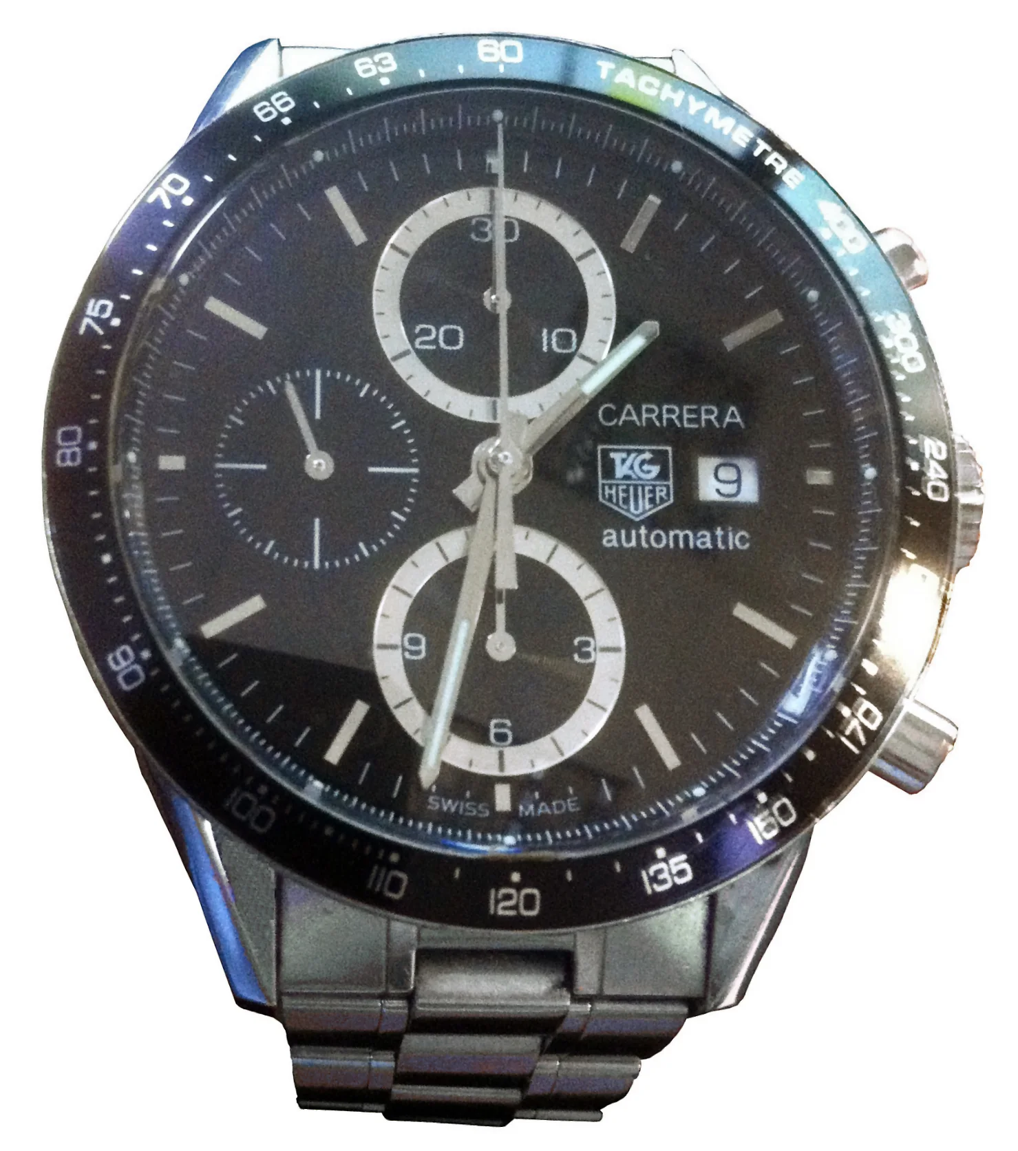 现代 TAG Heuer Carrera CV2010 计时码表