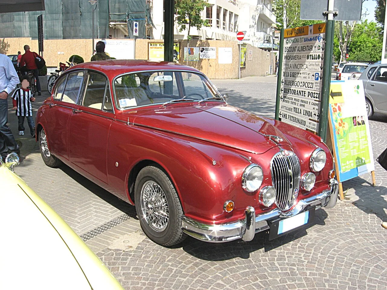 Mk2 前部（Luc106 摄）——3.8 升直六的技术脉络通向勒芒冠军车