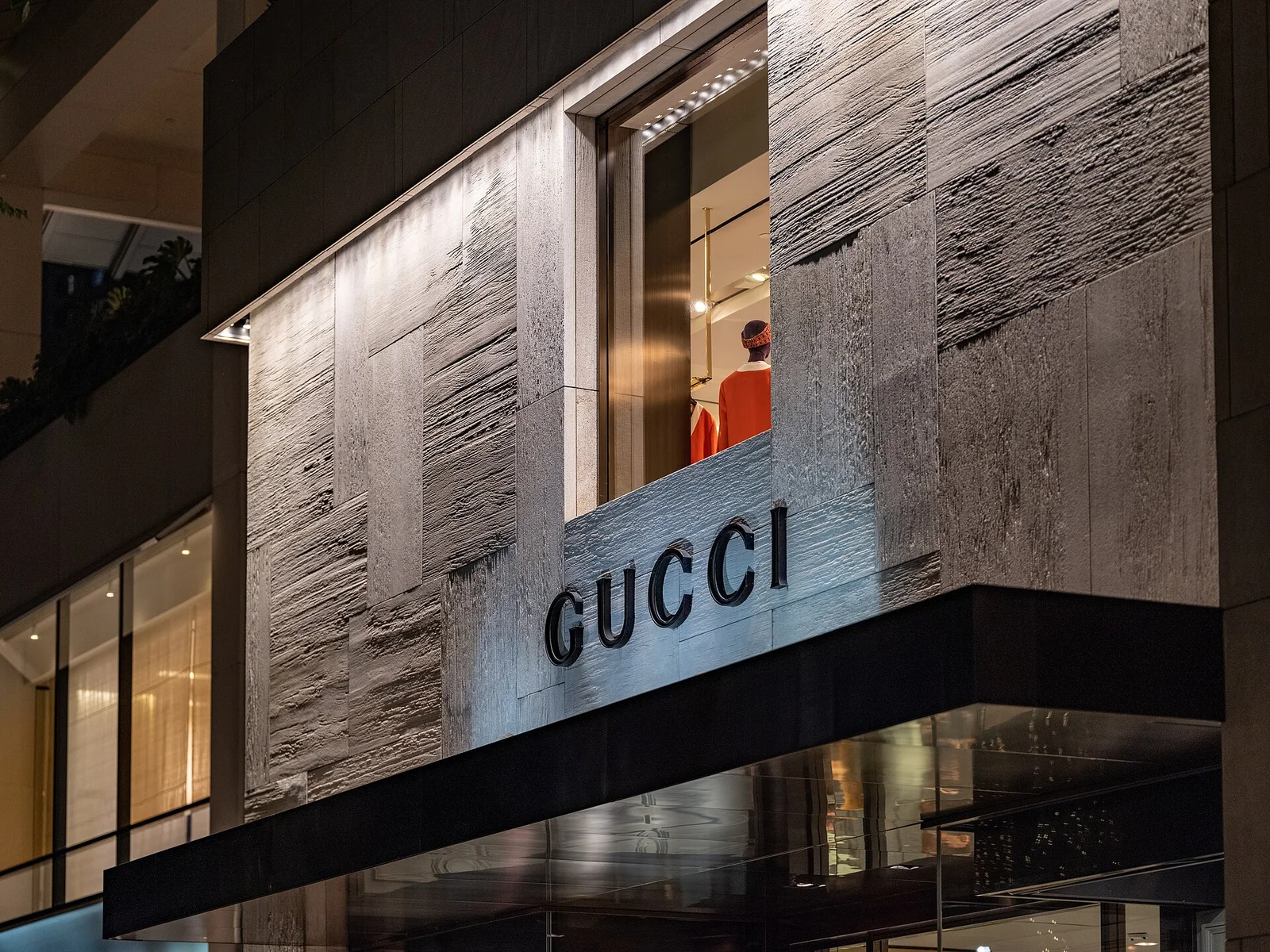 檀香山 Luxury Row 的古驰门店。1953年11月古驰在纽约第五大道开设美国首店。