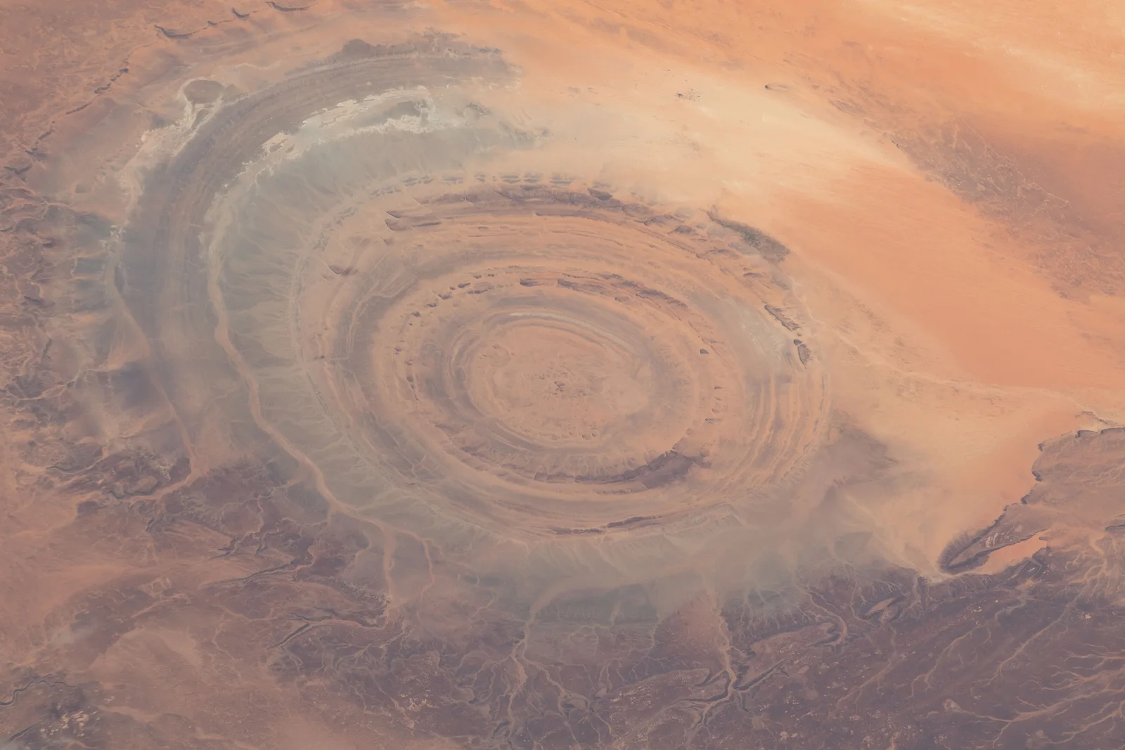 Richat Structure · 撒哈拉之眼