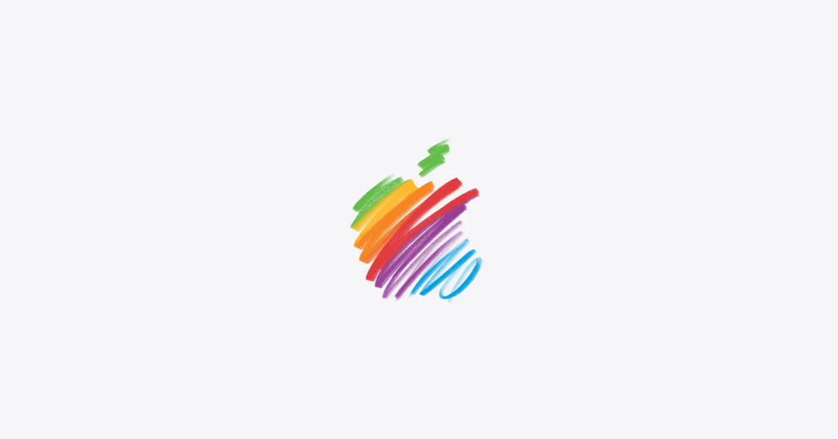 Apple官方50 Years of Thinking Different页面的分享图，2026周年专题视觉。© Apple；仅本地研究预览，未确认公开转载许可。