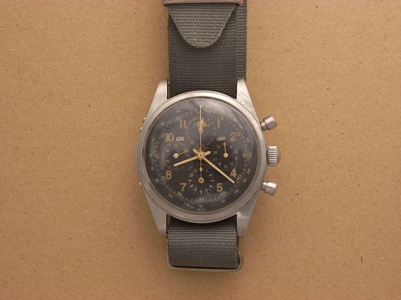 Universal Genève Tri-Compax（古董）· UG 黄金年代的复杂代表作