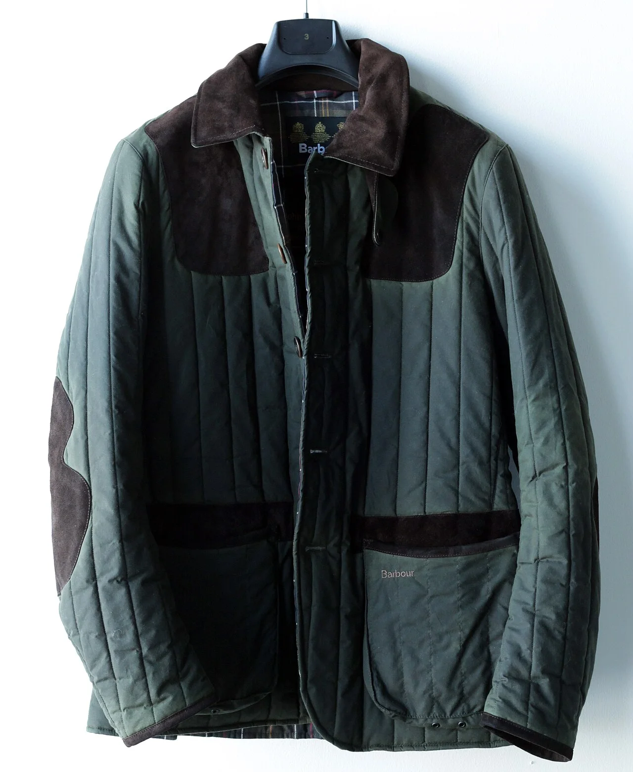 Barbour by To Ki To 限量版蜡棉夹克。 · 图像文件署名：Robert Sheie；CC BY 2.0；网页缩放，原始文件保留。