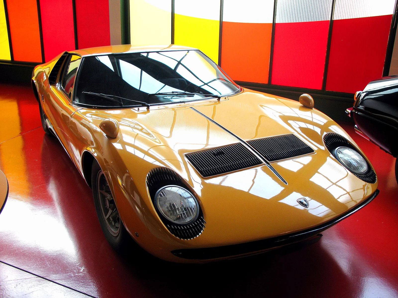 瑞士交通博物馆藏 Miura，经典车展览中的常驻展品
