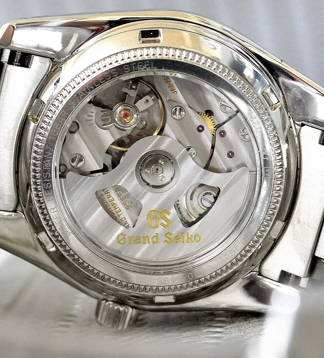 Grand Seiko 9S65（自动上链）盘面细节 · 注意：民间藏品照