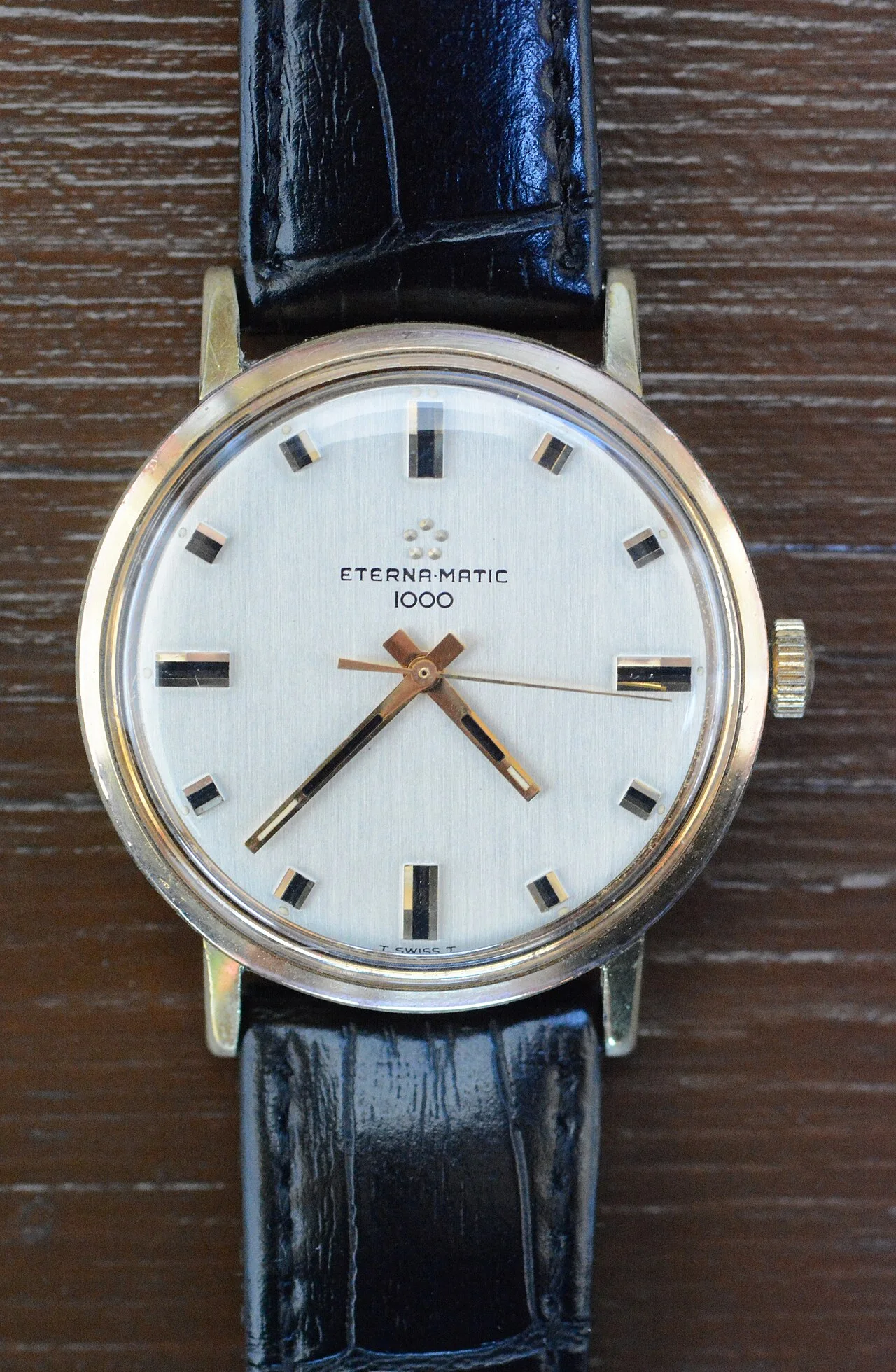 Eterna-Matic 1000(Cal. 1479K,1966 年)· 中端产品线的版式