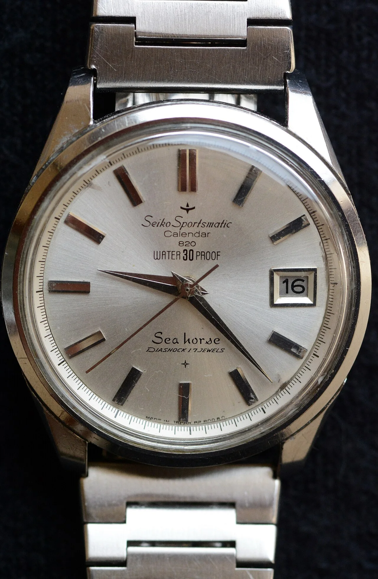 Seiko 后续产品线演化样本 · 注意：藏品照，展示品牌后续发展，非 1913 年原件